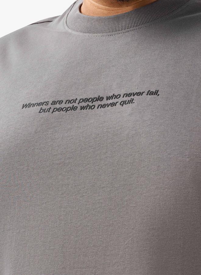 Maxim Men Regular Fit Crew Neck Short Sleeve Graphic Print T-shirt - Image 4